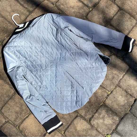 Athleta Reflective Reversible Bomber Jacket - Picture 7 of 11